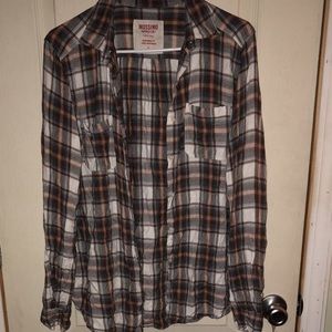 Mossimo Plaid Flannel